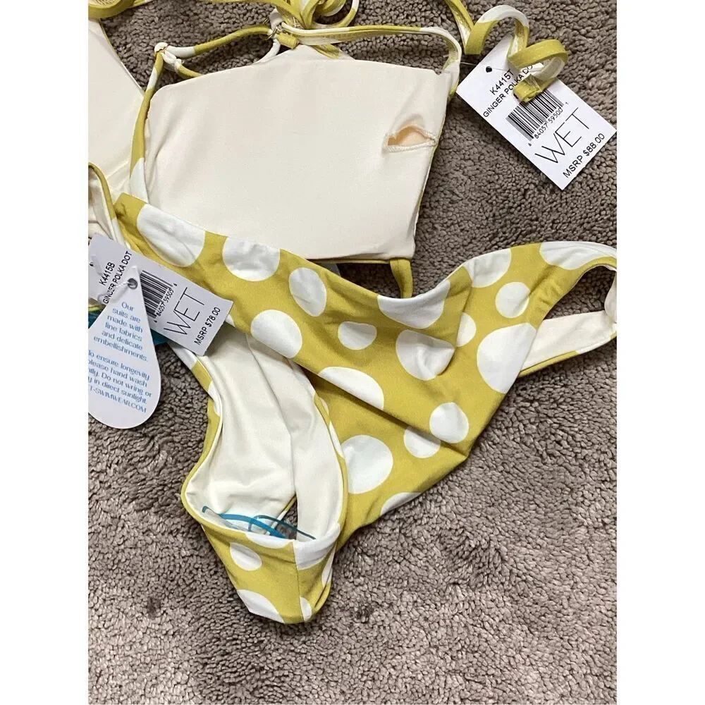 New. WET L.A. polka dot bikini. S/M. Retails $166 - Picture 6 of 6